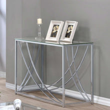 Load image into Gallery viewer, Lille - Glass Top Entryway Sofa Console Table Accents