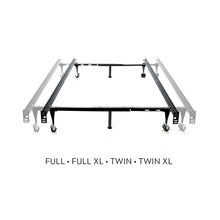 Load image into Gallery viewer, Malouf - Twin over Full Adjustable Bed Frame - Glides