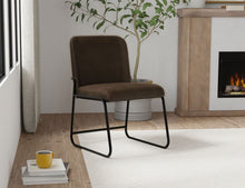 Load image into Gallery viewer, Seating - Upholstered Chair (Set of 2) - Brown / Black