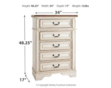Load image into Gallery viewer, Realyn - Chipped White - Chest