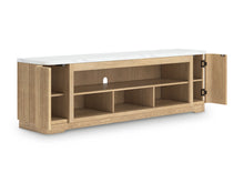 Load image into Gallery viewer, Camdill - Light Brown - XL TV Stand With Fireplace Option