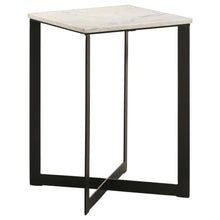 Load image into Gallery viewer, Tobin - Square Marble Top Table