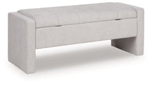 Load image into Gallery viewer, Akselman - Gray - Storage Bench