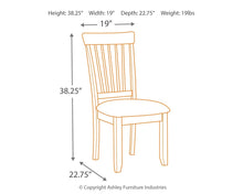 Load image into Gallery viewer, Berringer - Rustic Brown - Dining UPH Side Chair (Set of 2)