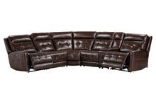 Load image into Gallery viewer, Canterbury - 6 Piece Zero Gravity Modular Power Reclining Sectional - Acorn