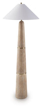 Load image into Gallery viewer, Gasparleigh - Brown / Gold Finish - Poly Floor Lamp