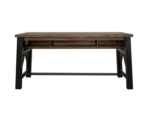 Loft Brown - Counter Height Sofa Table - Two Tone Gray / Brown