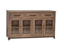 Load image into Gallery viewer, Natural Parota - Console - Brown Cappuccino