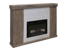 Load image into Gallery viewer, Natural Parota - Fireplace Console - Brown Cappuccino