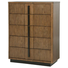 Load image into Gallery viewer, Terrace - 5-Drawer Chest Of Drawers - Ash Brown