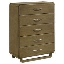 Load image into Gallery viewer, Amsbury - 5-Drawer Chest Of Drawers - Nutmeg