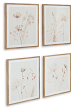 Load image into Gallery viewer, Bondner - Beige / Rust - Wall Art Set (Set of 4)