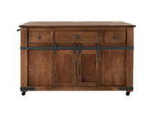 Load image into Gallery viewer, Parota - Kitchen Island - Cinnamon Brown