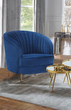 Load image into Gallery viewer, Sophia - Upholstered Channel Tufted Barrel Accent Chair