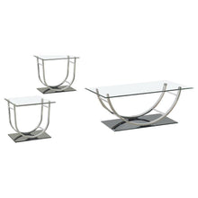 Load image into Gallery viewer, Danville - Glass Top Coffee Table Set