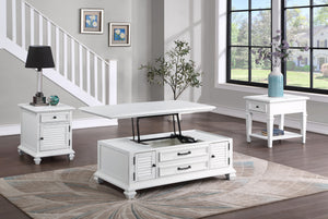 Charlestown - 3 Piece Occasional Table Set (DON'T USE) - White