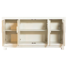 Load image into Gallery viewer, Voula - 4 Door Wood Accent Storage Cabinet - White And Gold