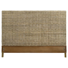 Load image into Gallery viewer, Zyla - Woven Rattan California King Panel Headboard - Kubu Gray
