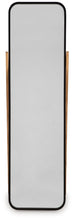 Load image into Gallery viewer, Bronick - Black / Brown - Floor Mirror