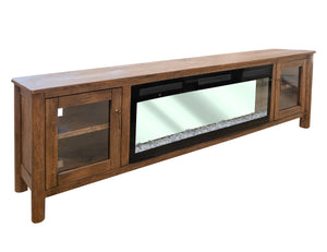 Olimpia - Electric Fireplace - Light Brown