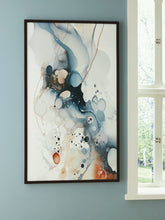 Load image into Gallery viewer, Foxenburg - Blue / Amber / White - Wall Art