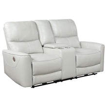 Load image into Gallery viewer, Greenfield - Upholstered Power Reclining Loveseat