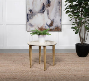 Aldis - Round Marble Top Table