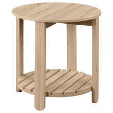 Load image into Gallery viewer, Fowler - 1 Shelf Round Engineered Wood Table