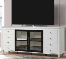 Load image into Gallery viewer, Domino - Console - Cottage White with Black