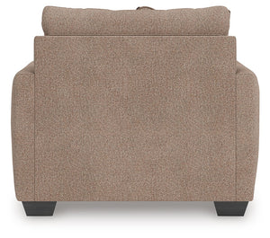 Triston-Peaks - Suede - Chair And A Half
