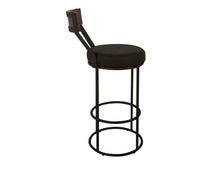 Load image into Gallery viewer, Xel-Ha - 30&quot; Upholstered Barstool - Dark Chocolate