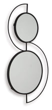 Load image into Gallery viewer, Shayham - Black - Accent Mirror
