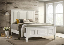 Load image into Gallery viewer, Sandy Beach - Panel Bed with High Headboard