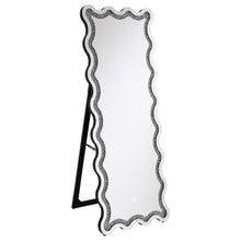 Load image into Gallery viewer, Brixey - LED Lighting Standing Floor Mirror - Black