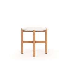 Load image into Gallery viewer, Solstice - End Table With Terazzo Top - White