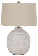 Load image into Gallery viewer, Jamon - Beige - Ceramic Table Lamp