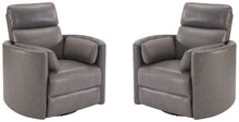 Load image into Gallery viewer, Radius - Cordless Power Swivel Glider Recliner (Set of 2)