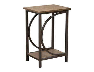 Zandria - Chairside Table - Peanut