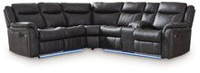 Load image into Gallery viewer, Sultan Meadow - Carbon - 2-Piece Reclining Sectional
