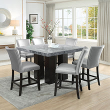 Load image into Gallery viewer, Camila - Square Counter Dining Set - Gray Top