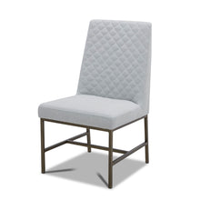 Load image into Gallery viewer, Crossings - Rectangular Dining Table With 4 Upholstered Chairs - Whitewash &amp; Pearl Silver