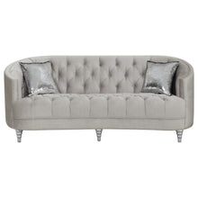 Load image into Gallery viewer, Avonlea - Upholstered Sloped Arm Sofa Set Velvet