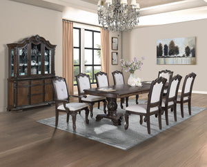 Kiera - Dining Room Set - Cherry Brown