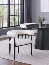 Load image into Gallery viewer, Dunmore - Boucle Upholstered Dining Arm Chair (Set of 2)