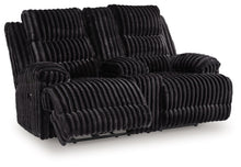 Load image into Gallery viewer, Rhine Falls - Onyx - Double Reclining Power Loveseat With Console