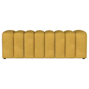 Summer - Upholstered Channel Tufted Accent Bench