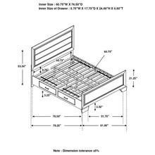Load image into Gallery viewer, Kauffman - Wood Storage Panel Bed