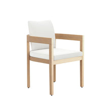 Load image into Gallery viewer, Wesley - Patio Side Chair With Cushion - White