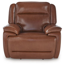 Load image into Gallery viewer, Healy Pier - Chocolate - Power Recliner / Adj Headrest