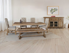 Load image into Gallery viewer, Marquez - Upholstered Chair With Tufted Back (Set of 2) - Two Tone Light Brown